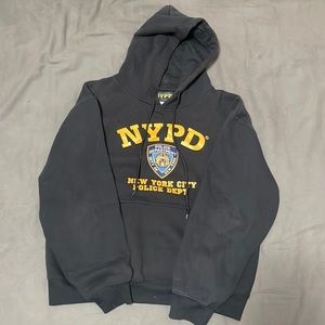 NYPD Licensed Navy/Black Hoodie